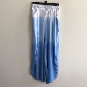 NWT❗️Split leg Hand-Painted Tie Die Beach Pants